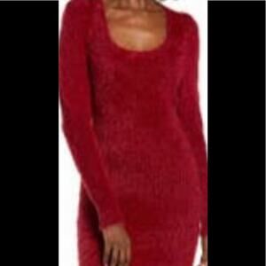 NWOT 4S13NNA Women’s magenta sweater dress medium